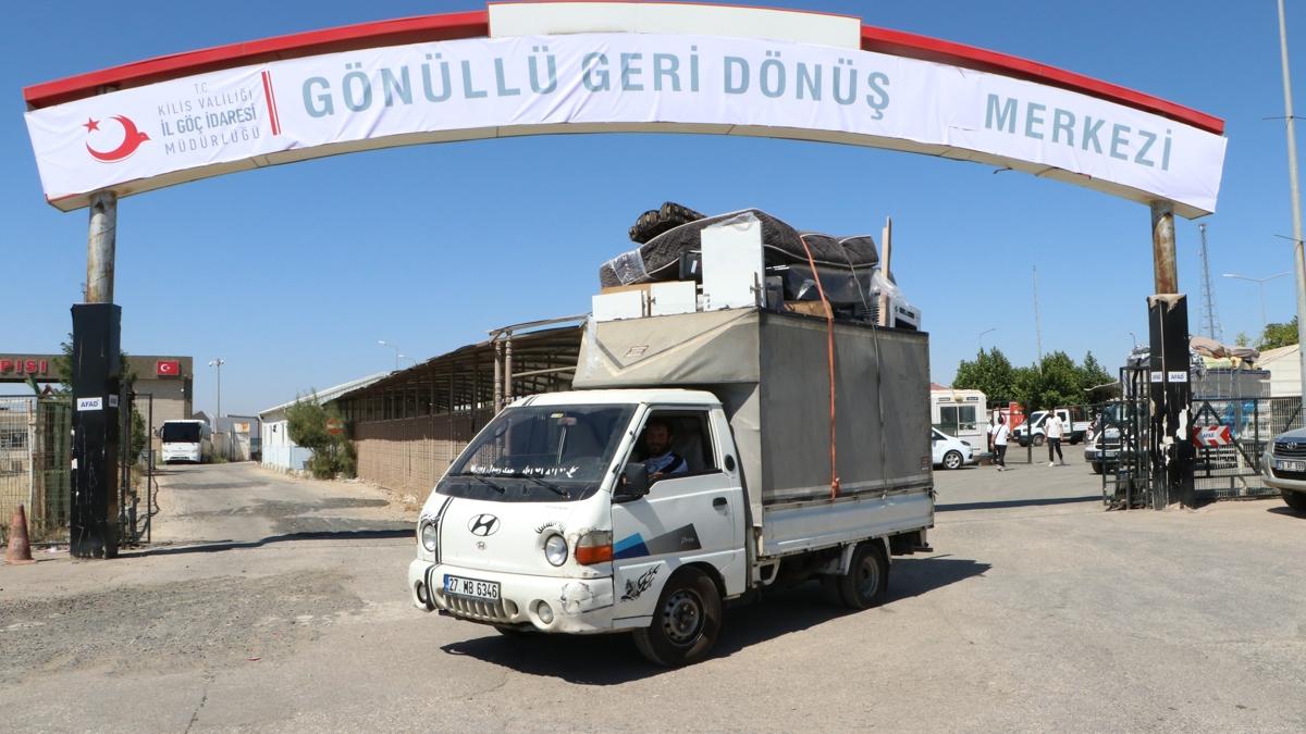 Suriyelilerin gnll geri dn sryor... ileri Bakanl: Her detay insan onuruna uygun ekilde planlanyor