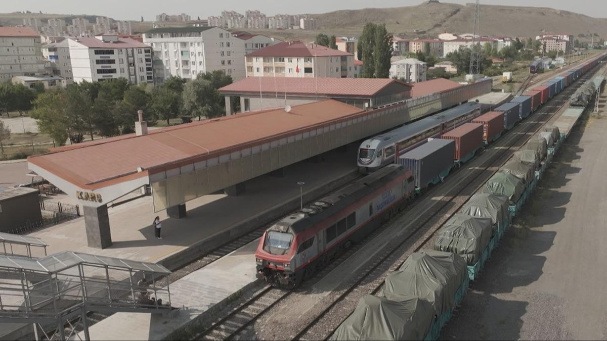 in'den yola kan yk trenleri Trkiye zerinden Avrupa'ya gidiyor