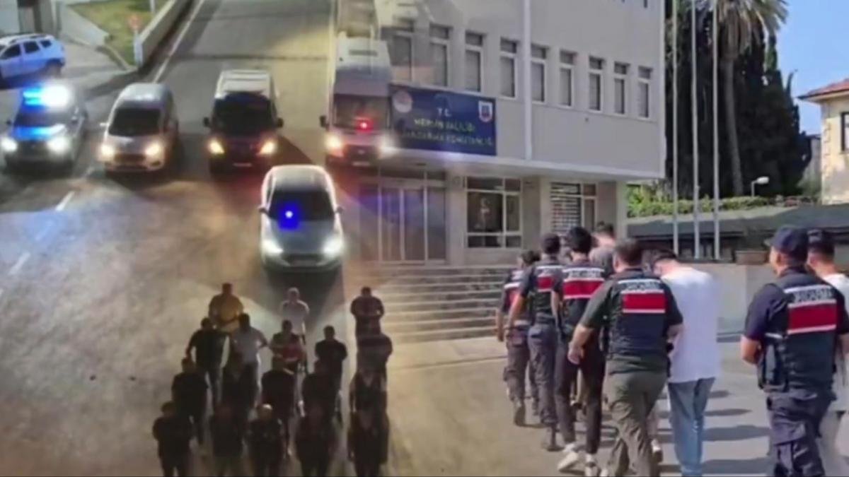 6 il merkezli operasyon! 24 kii tutukland