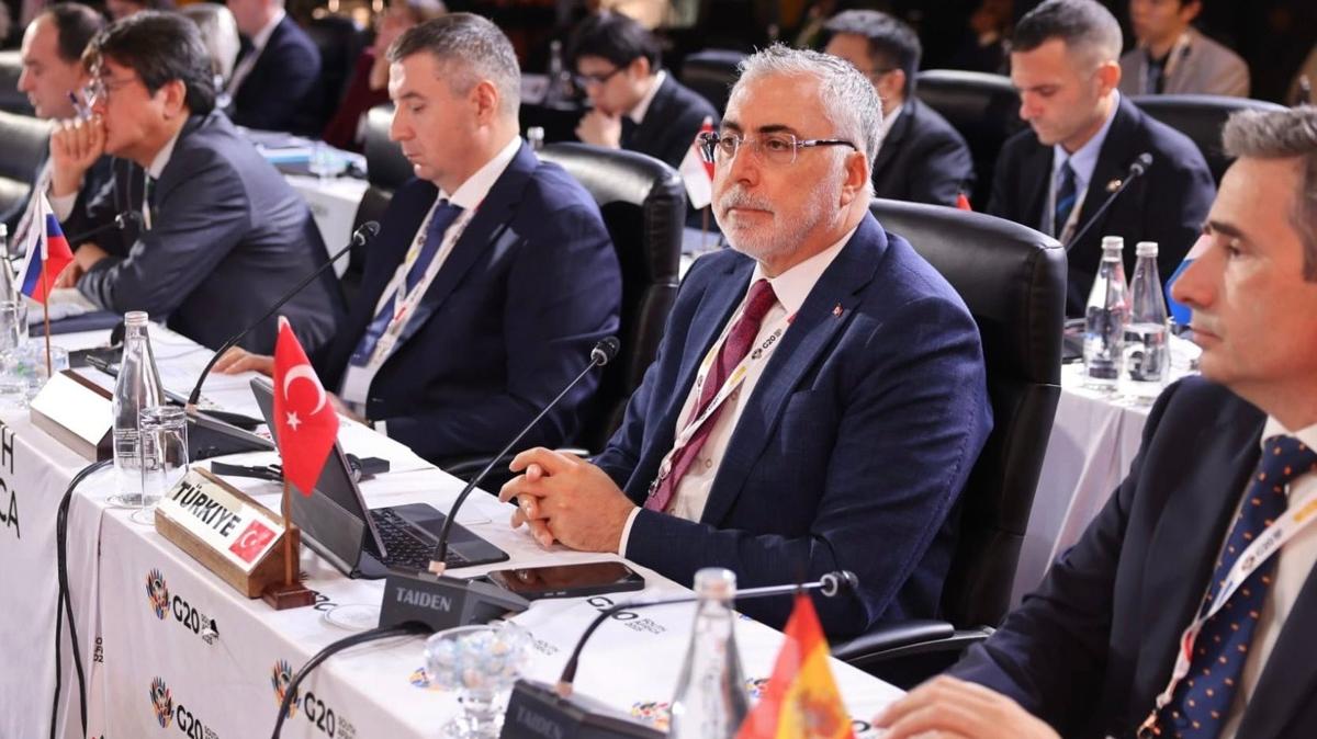 Bakan Ikhan'dan G20 paylam
