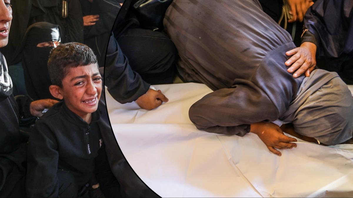 Katil srail'in Gazze'ye saldrlarnda ehit says 60 bini at