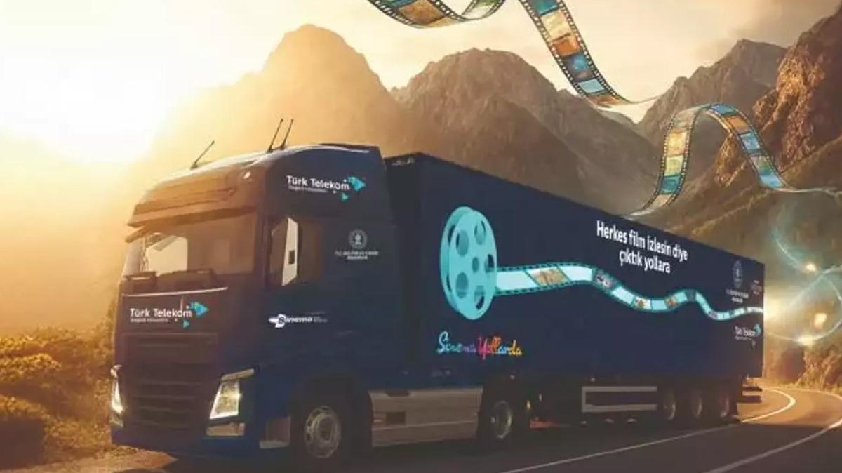 Trk Telekom ''Sinema Yollarda'' projesini hayata geirdi