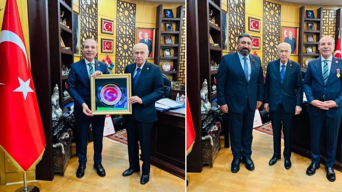 15 Temmuz Dernei'nden Baheli ile anlaml buluma: Allah devletimizi korusun