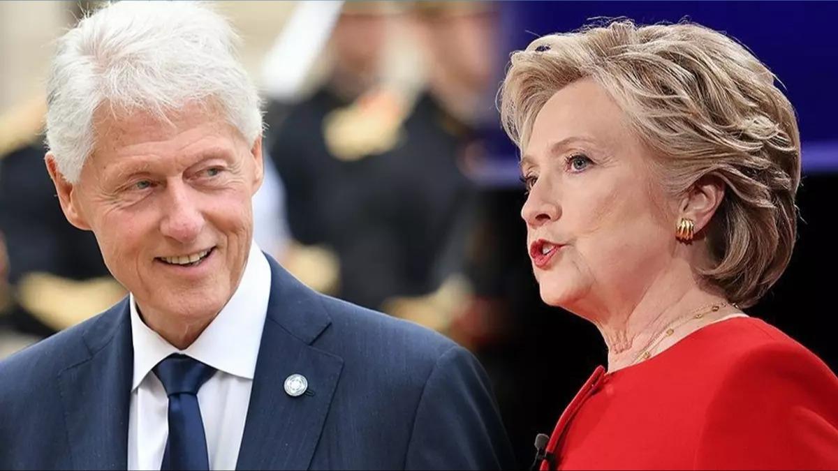 Epstein soruturmasnda ember geniliyor: Clinton ifti ifadeye arld