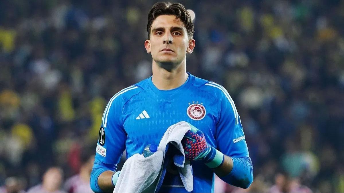 Galatasaray'da kaleci operasyonu! En gl aday Konstantinos Tzolakis