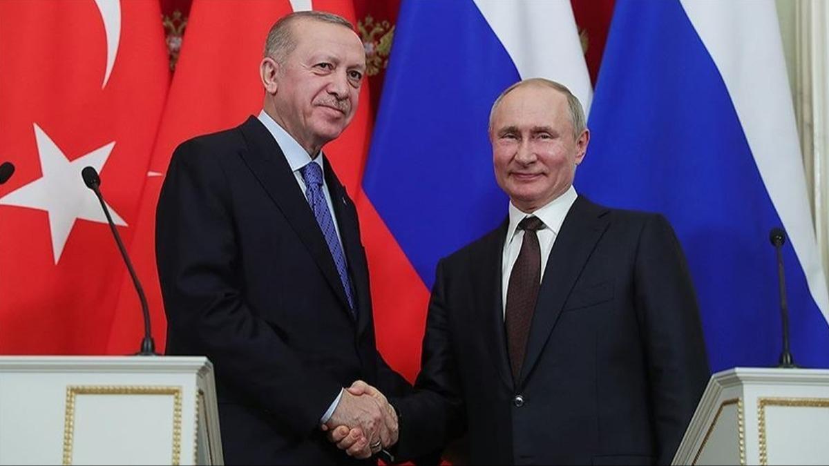 Cumhurbakan Erdoan ve Putin'in ilk grmesini iaret ettiler! kurko: Balang noktas oldu