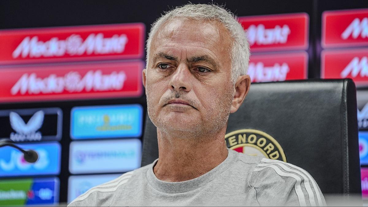 Jose Mourinho ma ncesi konutu! ''Hibir ey yeni deil''