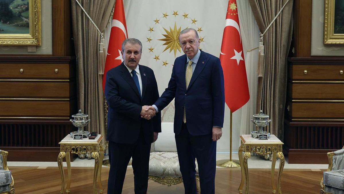 Cumhurbakan Erdoan, Destici'yi kabul etti