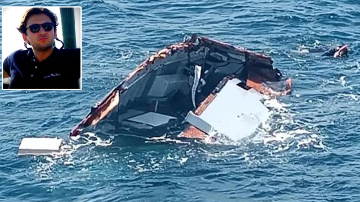 Denizde kaybolan i adamndan yeni iz: Paralanan teknede tanker detay 