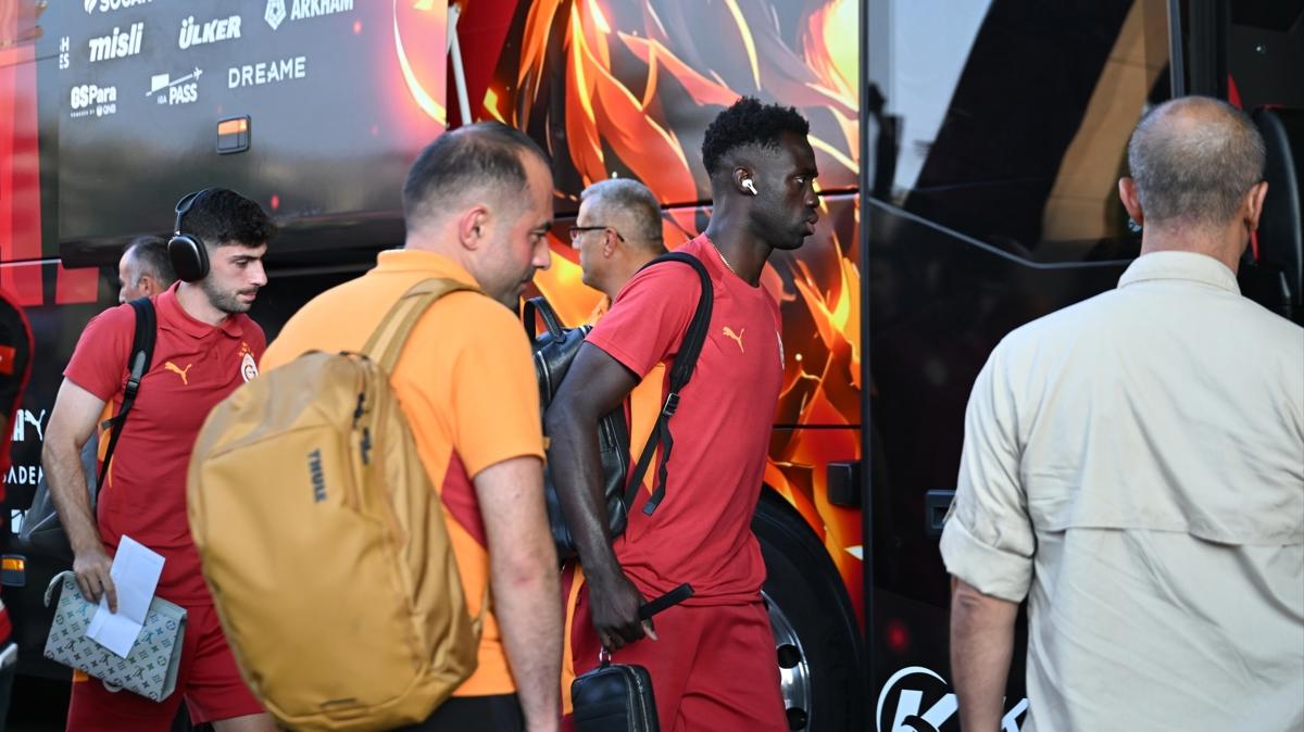 Galatasaray kafilesi Gaziantep'te