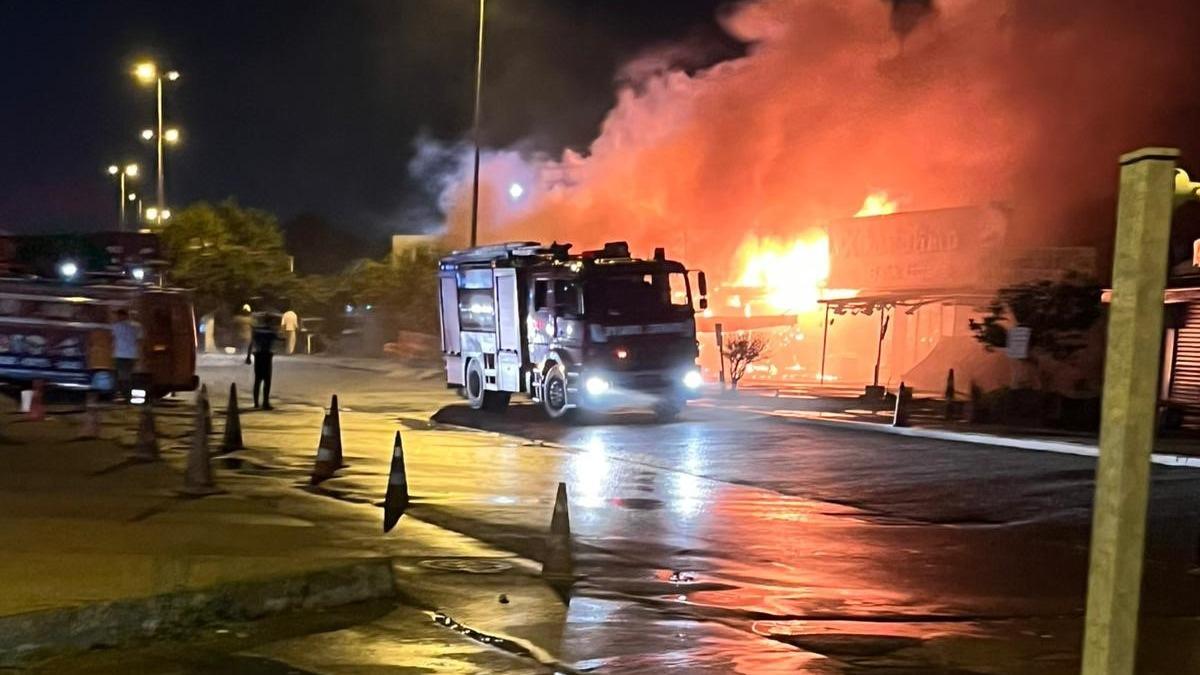 Kartal'da balk barnanda yangn! 5 i yeri hasar grd