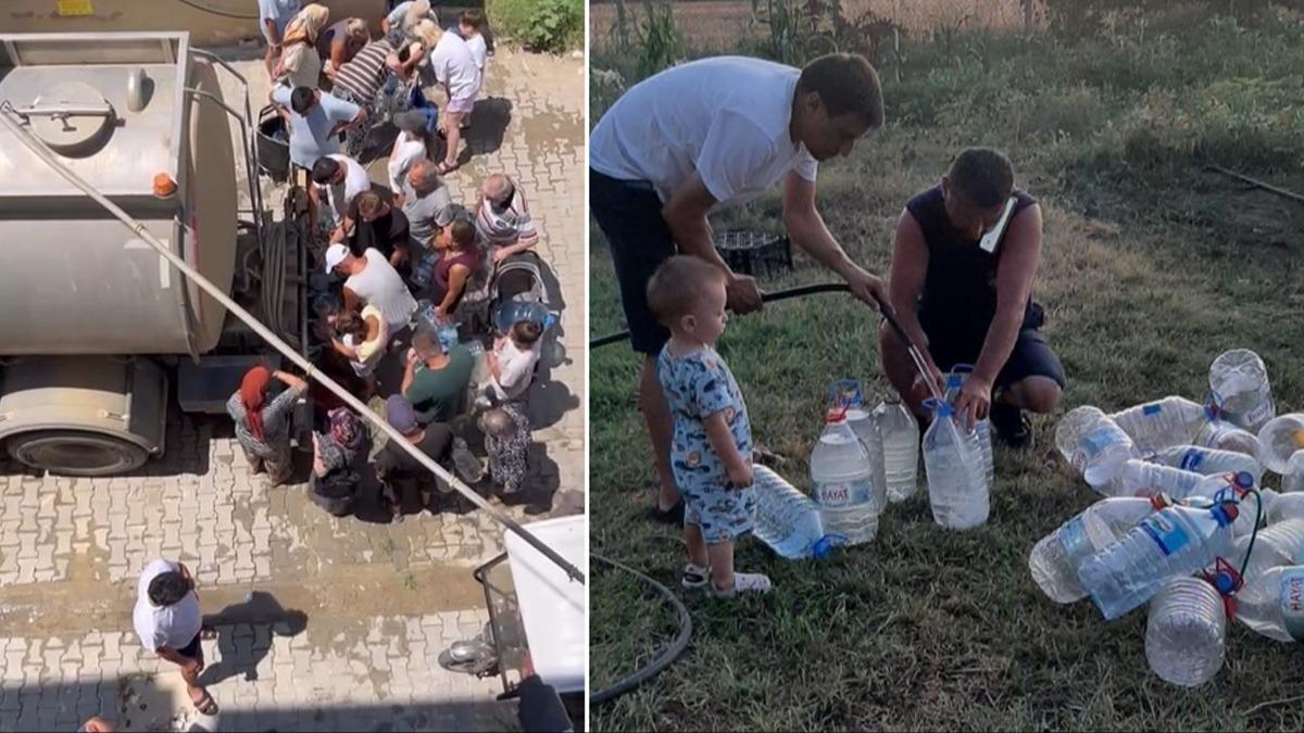 Vatandaa bunu reva grdler! CHP'li belediye saatli su dnemi balatt