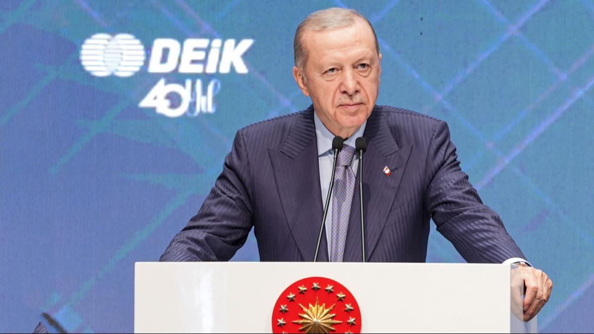 Cumhurbakan Erdoan'dan CHP'ye ezik siyaset gndermesi: ikayet etmedik sahada zdk