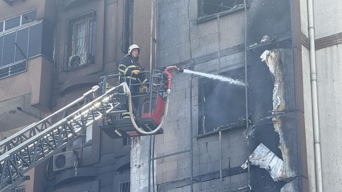 Gaziantep'te 5 katl binada yangn panii: 23 kii hastaneye kaldrld