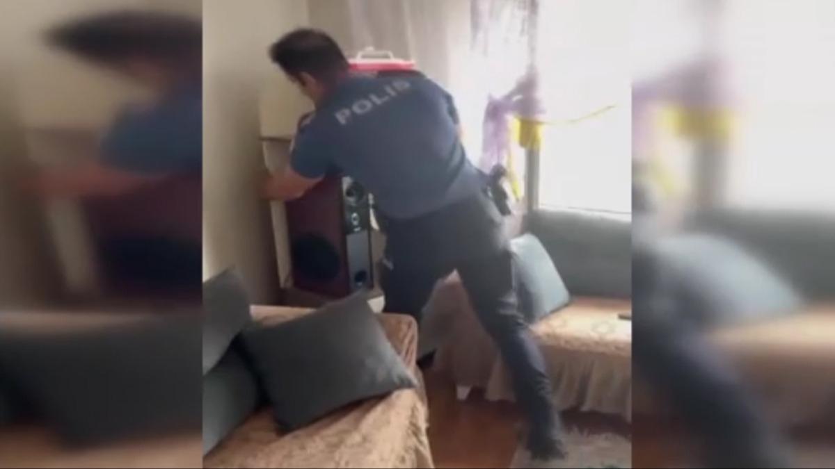 Polis ve jandarmadan ortak operasyon! Raf arkasna gizlenmi halde yakaland