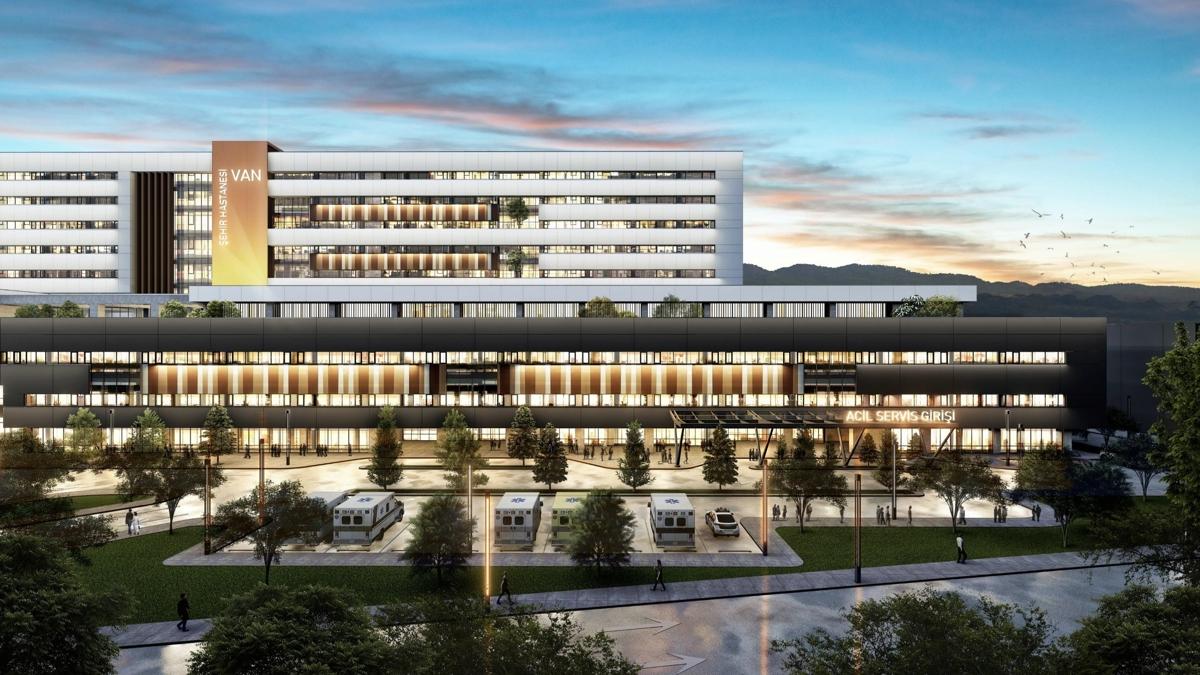 Van'a 800 yatakl ehir hastanesi: Hizmete girecei tarih belli oldu