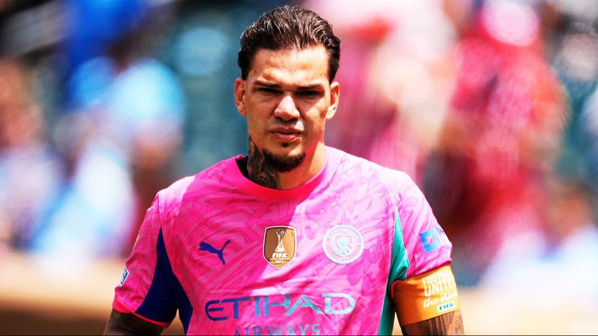 Galatasaray Ederson ile anlamaya vard! Transferde sona doru