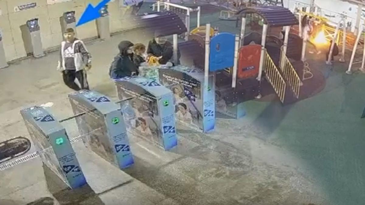 Parkta ate yaktlar, metroya kaak bindiler... Minguzzi cinayetinde yeni grntlere ulald! 