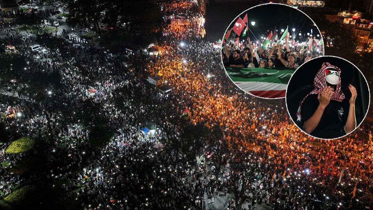 Binler Ayasofya'da tek yrek! ''Gazze'ye Umut I Ol'' yryne katlan says belli oldu