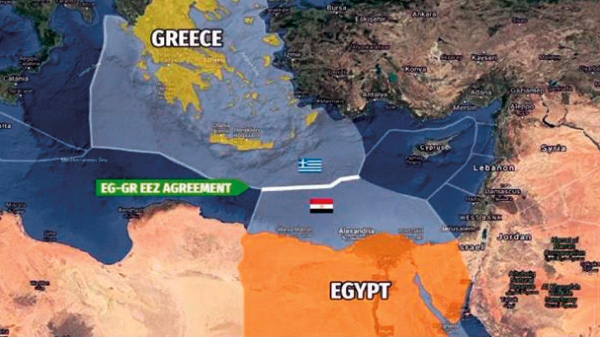 Trkiye'nin eli glenecek! Msr'dan Yunanistan'a ''Dou Akdeniz'' notas