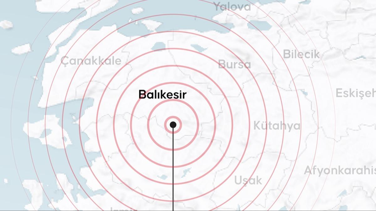 Balkesir'de deprem! AFAD n deerlendirme raporunu yaymlad