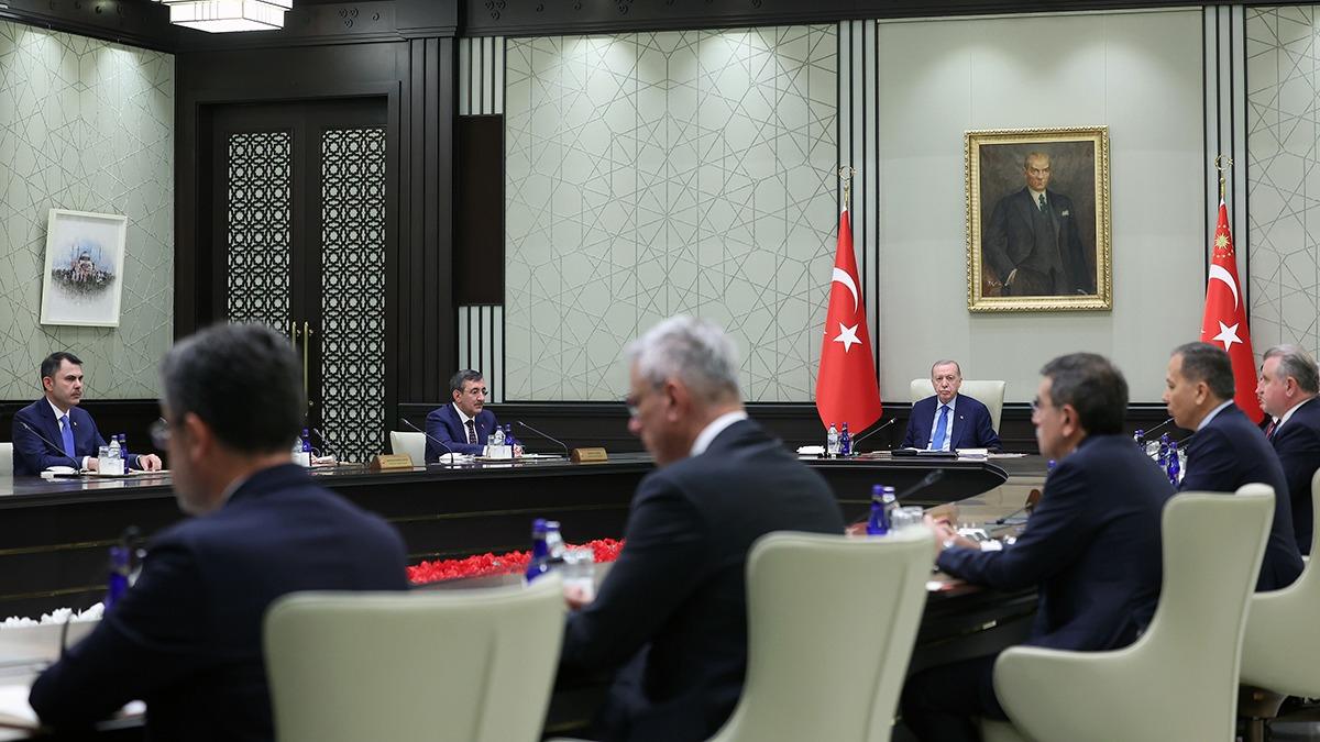 Cumhurbakanl Kabinesi toplanyor! ''Terrsz Trkiye'' masada