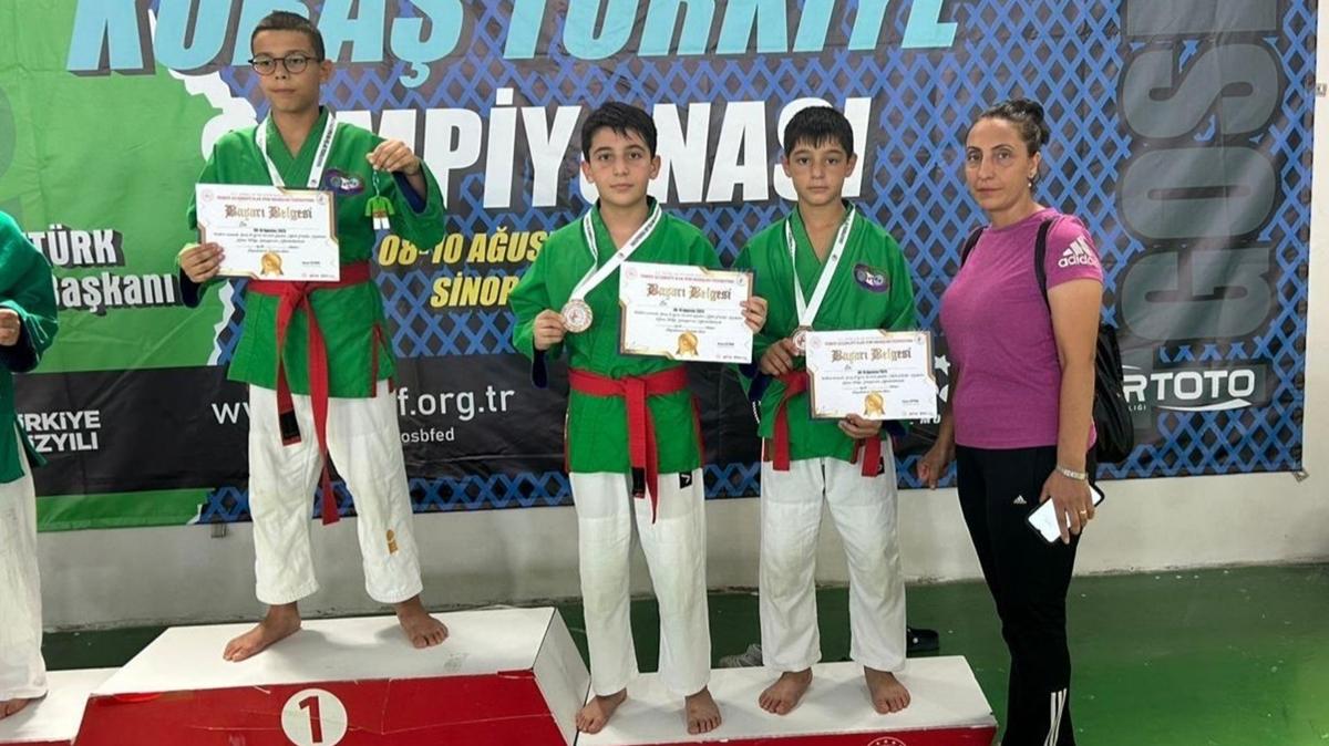 Gen sporcu Umuthan Yac'dan madalya  