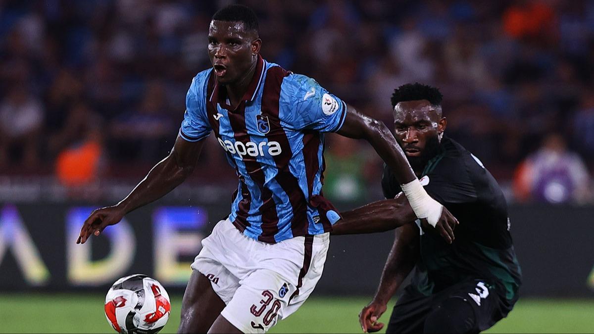 444 gn sonra golle dnd! Onuachu Trabzonspor'a galibiyeti getirdi