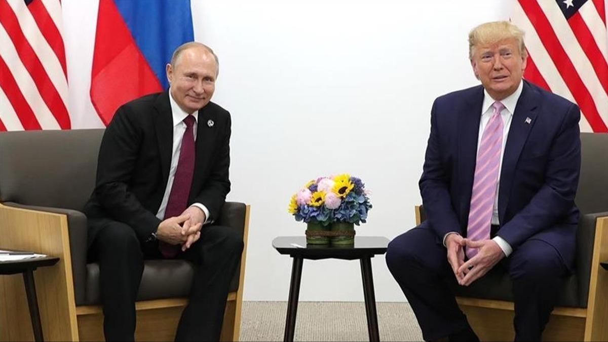 ABD: Trump-Putin grmesine nc bir kii dahil olmayacak 