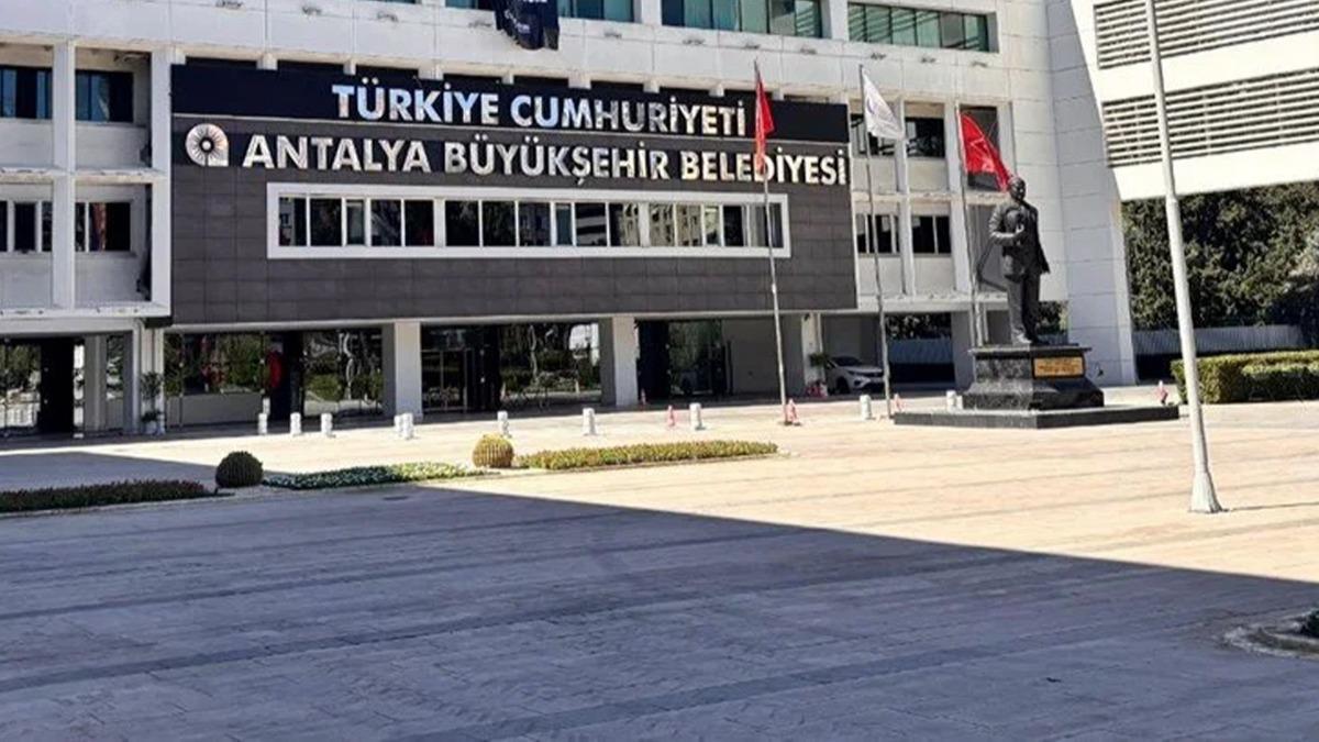 195 milyon TL'lik rvet zinciri ortaya karld: Antalya Bykehir Belediyesine operasyon 