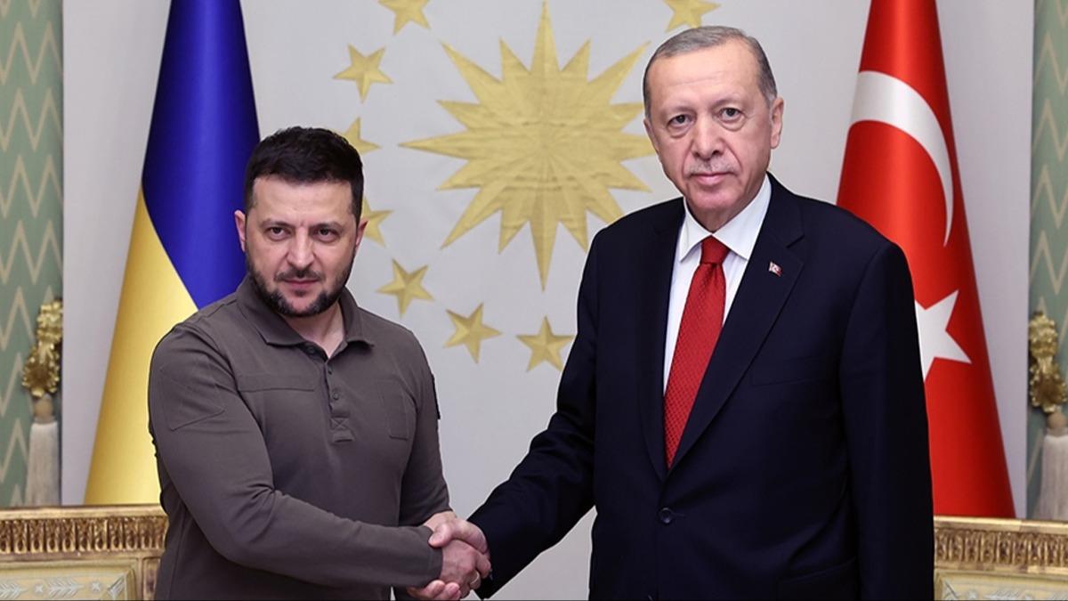 Trkiye'den 'hazrz' mesaj! Cumhurbakan Erdoan, Ukrayna lideri Zelenski ile grt