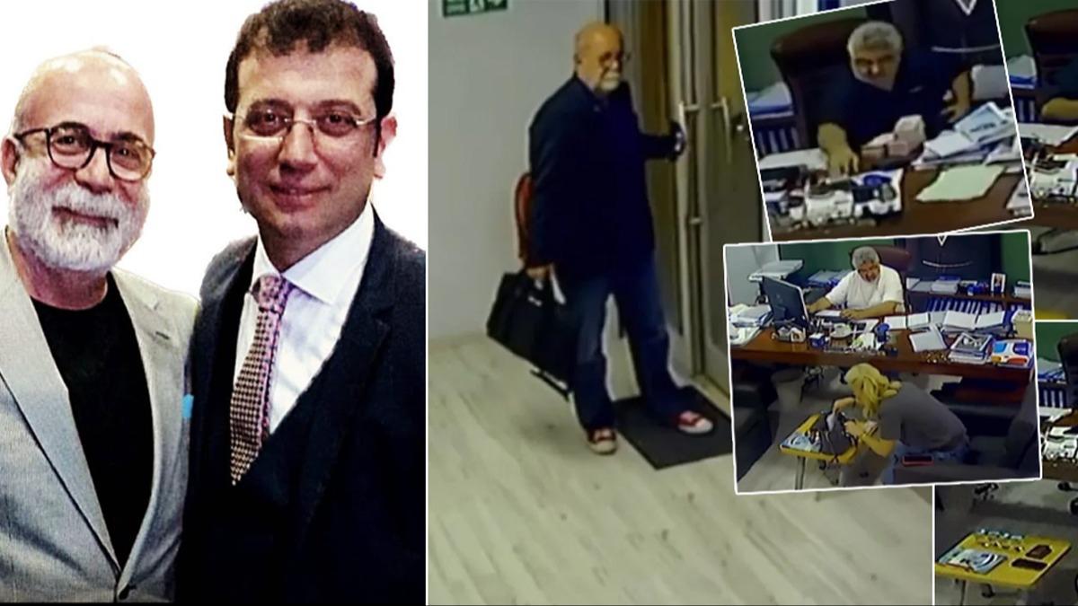 BB'deki rvet ark byle grntlendi! Balya balya paralar sayp torbayla datt