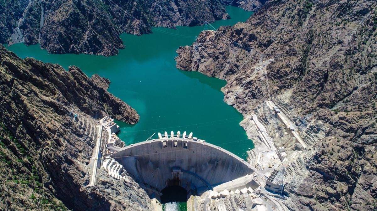 Yusufeli'nde 1 milyar 827 milyon kilovatsaatlik elektrik retildi 