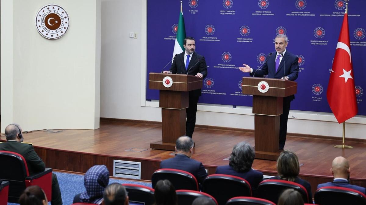 Bakan Fidan'dan YPG'ye Suriye uyars: Artk tolere etmekte zorlanyoruz
