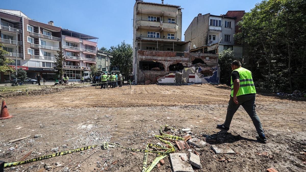 Balkesir'deki deprem sonras almalar TASP kapsamnda yrtlyor