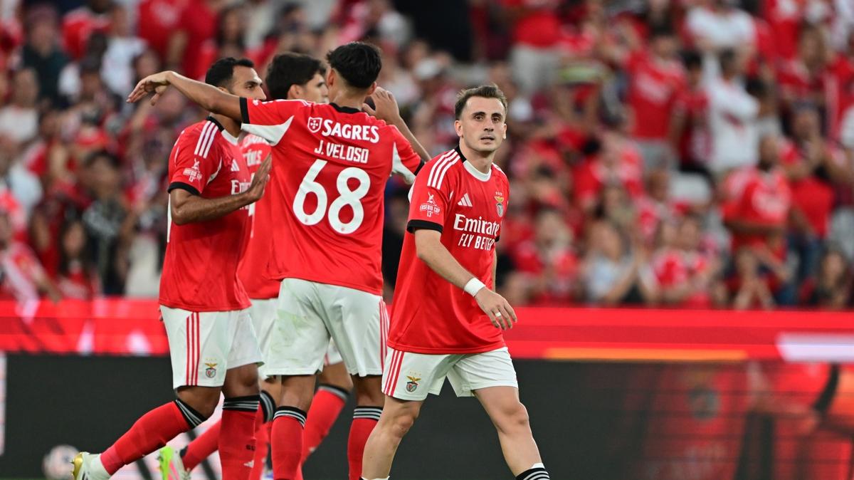 Benfica evinde hata yapmad! Fenerbahe'nin rakibi oldu