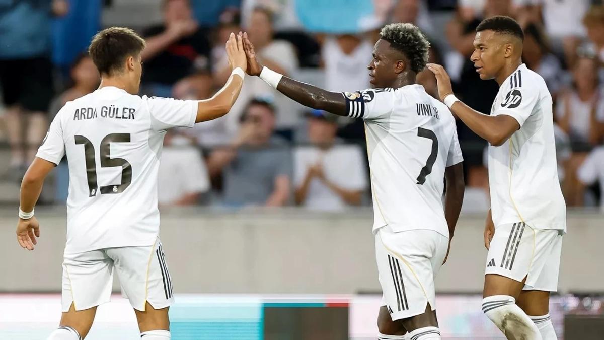 Real Madrid farkl kazand! Arda Gler maa damga vurdu