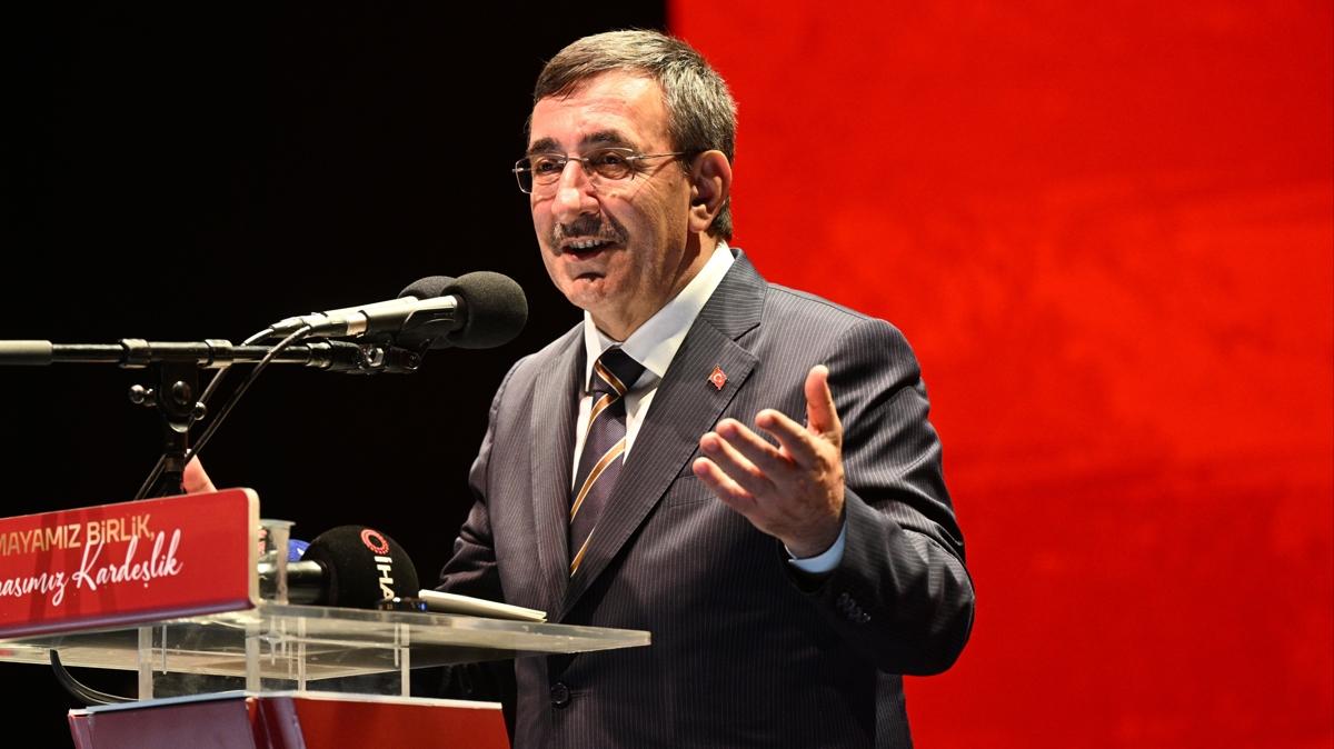 Cumhurbakan Yardmcs Ylmaz: Adaletin gr sesi, mazlumlarn umudu olduk