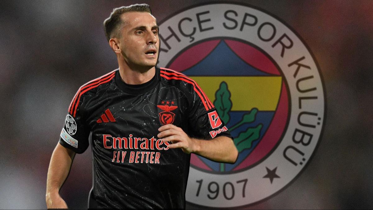 Fenerbahe mutlu sona yaklat! Kerem Aktrkolu imza iin geliyor
