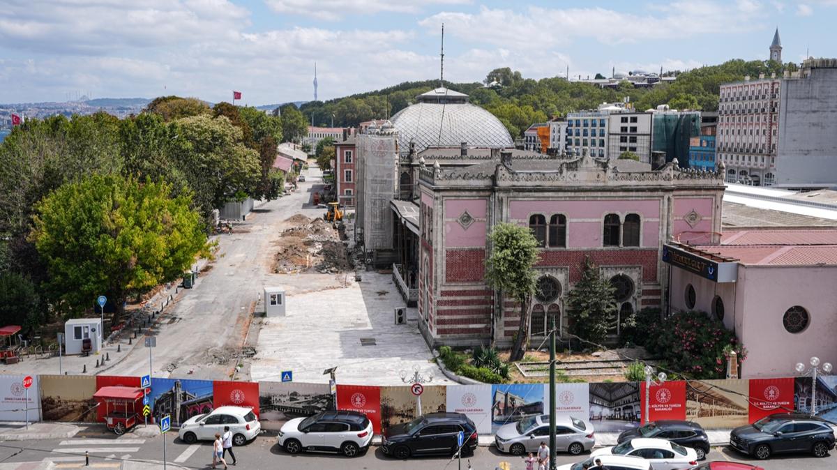 Sirkeci Gar restorasyona giriyor: 2026'da Kltr Adasna dnecek