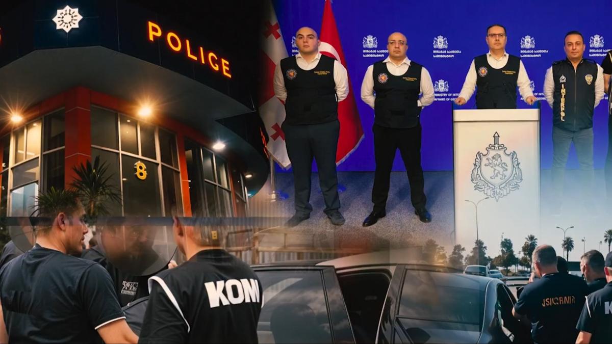 Trkiye ve Grcistan'dan ortak operasyon! Tek tek yakalandlar