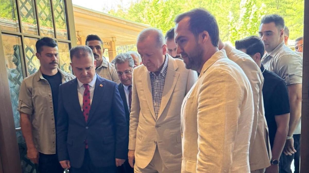 Cumhurbakan Erdoan, Mula'da vatandalarla bulutu