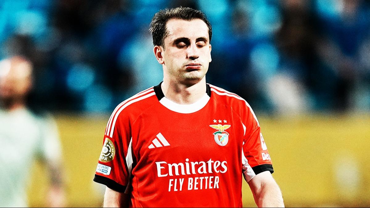 Fenerbahe-Benfica arasnda Kerem Aktrkolu gerilimi!