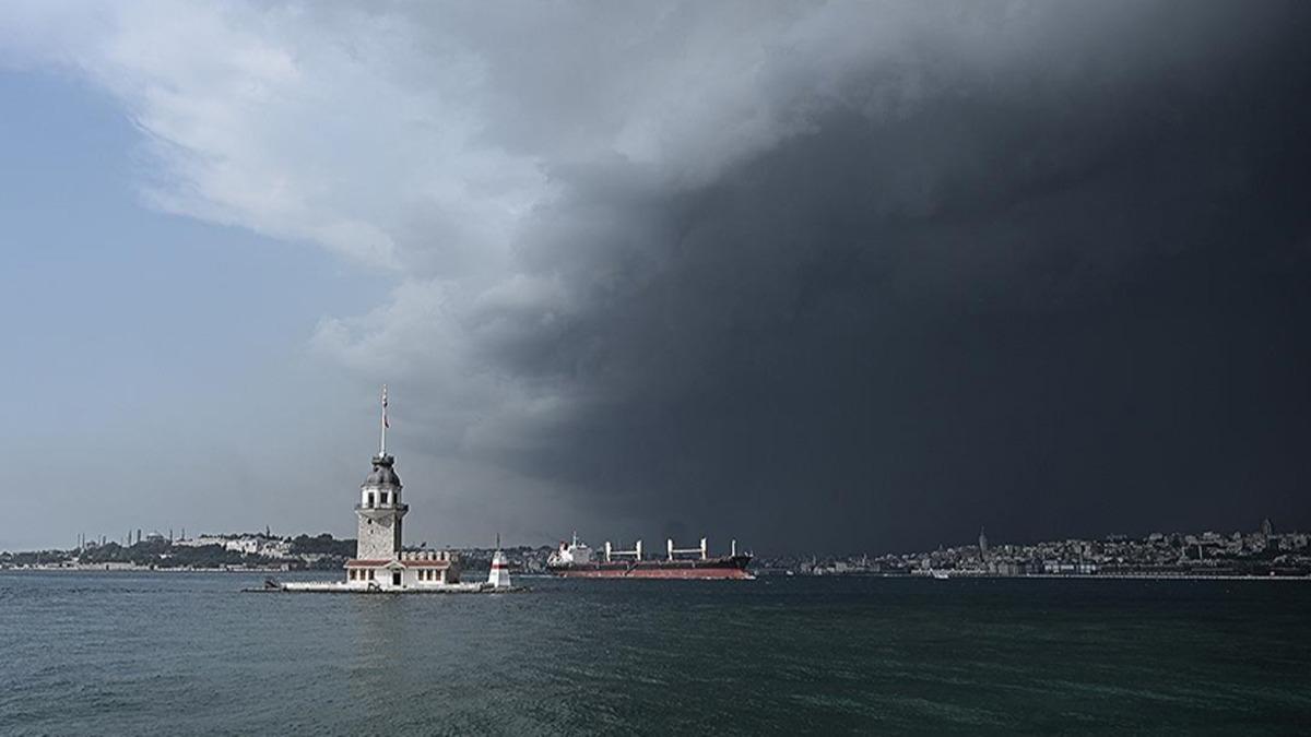 stanbul'da frtna etkili oluyor 