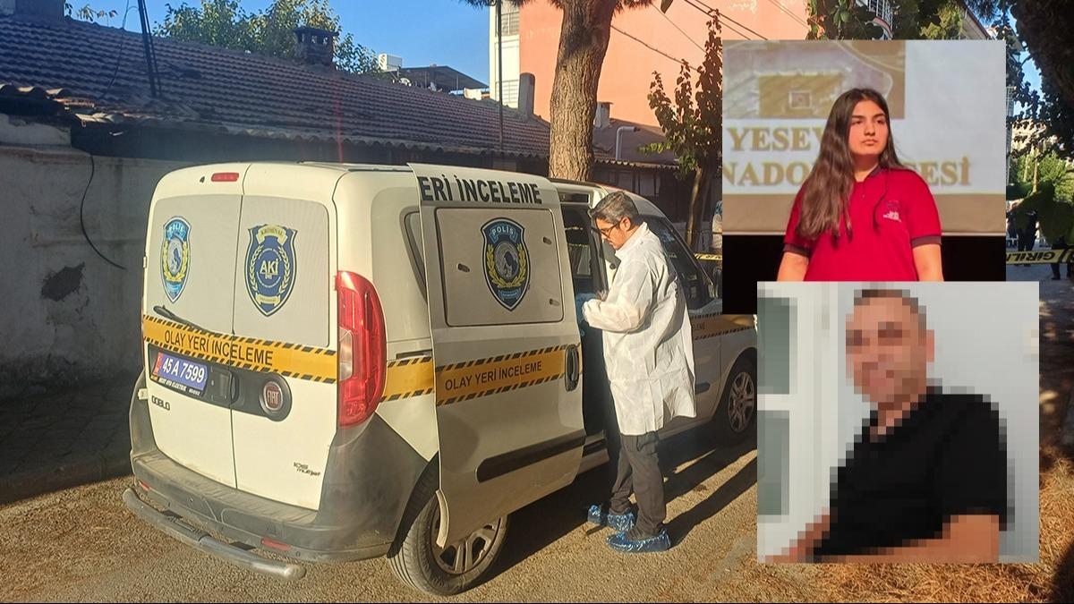 Manisa'da kanl dehet... 16 yandaki Hatice'nin katili tandk kt
