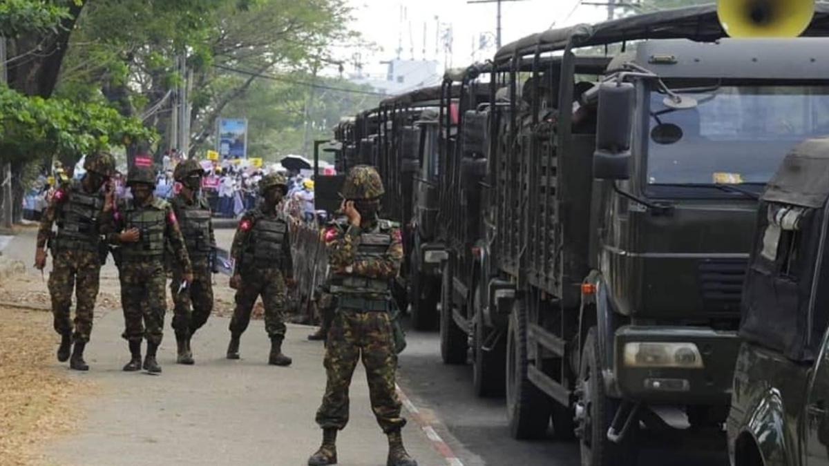 Myanmar ordusu Mogok'a saldrd: 21 can kayb
