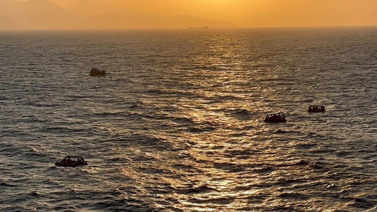 lme itilen gmenleri Sahil Gvenlik kurtard