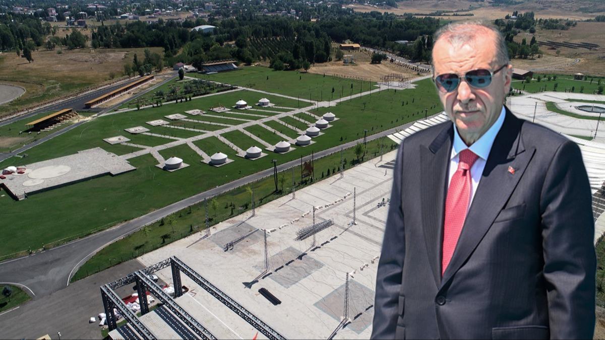 Anadolu'nun kapsn aan zaferin 954. yl hazrlklar tamamlanyor... Malazgirt Cumhurbakan Erdoan' bekliyor