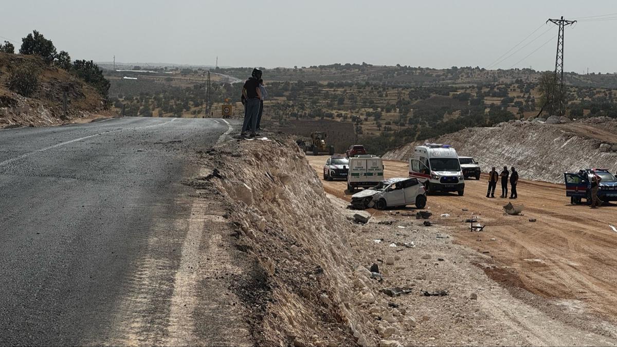 Mardin'de feci kaza: 1 l, 6 yaral   