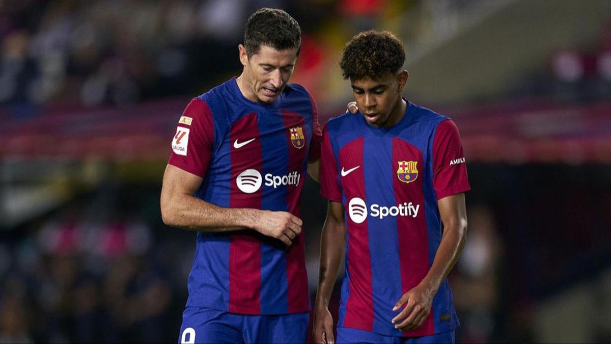 Robert Lewandowski, Lamine Yamal' uyard: Dengeyi bulmal